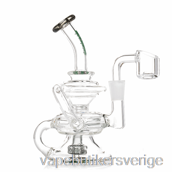 Vape Sverige Ooze Rip Tide Mini Recycler Dab Rig Havssand Bärnsten (klar / Bärnsten)
